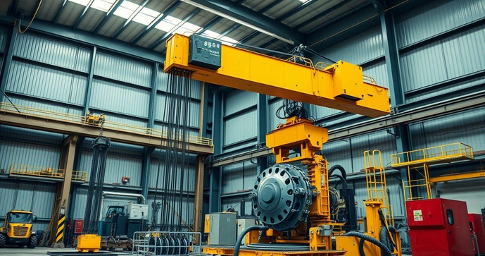 Guindaste giratório de coluna: vantagens e aplicações no setor industrial