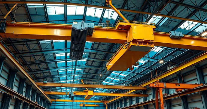 Como escolher a melhor ponte rolante industrial para sua operação